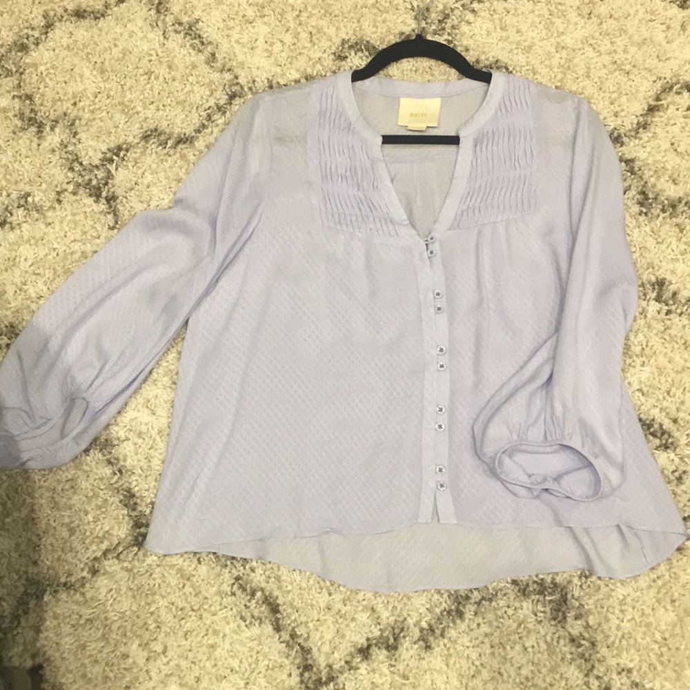Anthropologie Maeve blouse